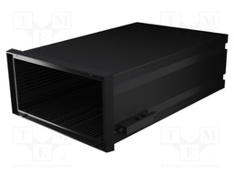 Enclosure: panel; X: 144mm; Y: 72mm; Z: 200mm; ABS + PC,PPO; black