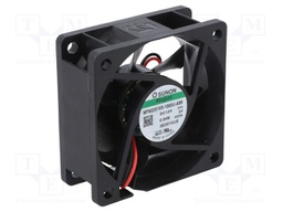 Fan: DC; axial; 12VDC; 60x60x25mm; 27.18m3/h; 16.7dBA; Vapo; 3100rpm