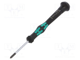 Screwdriver; Phillips; Size: PH0; precision; Blade length: 40mm