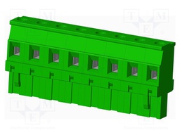 Connector: pluggable terminal block; plug; female; angled 90°