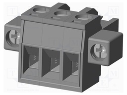 Connector: pluggable terminal block; plug; female; straight; grey