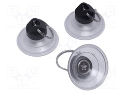 Suction lifter; for LCD sign panels