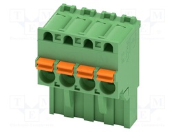 PCB connector, nominal cross section: 2.5 mm?, color: green,
