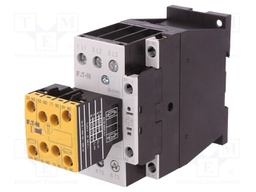 Contactor: 3-pole; NO x3; Auxiliary contacts: NC x2,NO,NO + NC