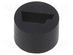 Insert for gland; PG11; IP54; NBR rubber; -40÷100°C
