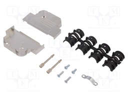 Enclosure: for D-Sub connectors; D-Sub 50pin,D-Sub HD 78pin