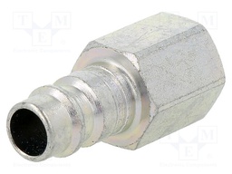 Connector plug; G 1/4"; inside; -0.95÷10bar; 28g