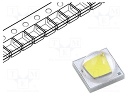Power LED; Pmax: 4.65W; 6200(typ)K; white cold; 122(typ)lm; 120°