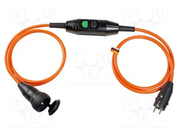 Extension lead; 3G2.5mm2; with flap,with protection; Sockets: 1