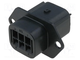 Connector: automotive; MX150L; socket; male; 22AWG÷14AWG; PIN: 6