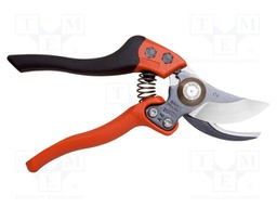 Garden pruner; Size: M; Cutting range: Ø15mm max; Material: steel