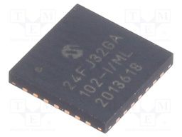 PIC microcontroller; Memory: 32kB; SRAM: 8kB; 32MHz; SMD; QFN28