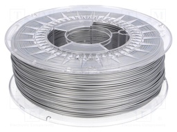 Filament: PLA; 1.75mm; silver; 195°C; 1kg