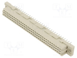 Socket; DIN 41612; type C; female; PIN: 96; a+b+c; THT; straight