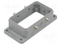 Enclosure: for HDC connectors; size 57.27; IP65,IP66,IP69