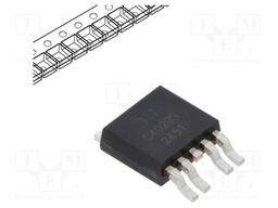 Dual MOSFET, Complementary N and P Channel, 40 V, 8.3 A, 0.015 ohm, TO-252, Surface Mount