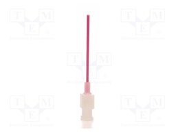Needle: plastic flexible; 1.5"; Size: 18; straight