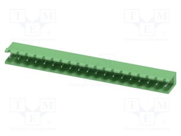 PCB headers, nominal cross section: 2.5 mm?, color: green, n