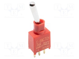 Switch: toggle; Pos: 2; SPDT; ON-ON; 1A/250VAC; 3A/28VDC; -30÷85°C