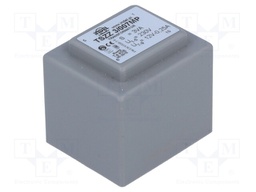 Transformer: encapsulated; 3VA; 230VAC; 12V; 0.25A; Mounting: PCB