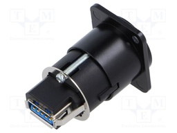 Adapter; USB A socket-back,USB B socket-front; FT; USB 3.0