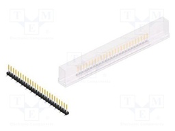 Connector: pin strips; pin header; male; PIN: 25; 2.54mm; SMT; 1x25