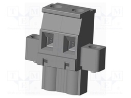 Connector: pluggable terminal block; plug; female; angled 90°