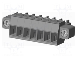 Connector: pluggable terminal block; plug; female; straight; grey