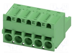 PCB connector, nominal cross section: 2.5 mm?, color: green,