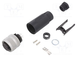 Plug; Connector: circular; size 14S; C015; female; PIN: 7; IP65; 60V