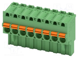 PCB connector, nominal cross section: 2.5 mm?, color: green,