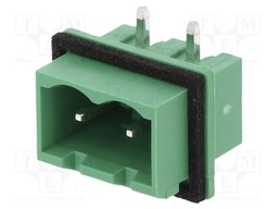 Pluggable terminal block; 5.08mm; ways: 2; angled 90°; socket