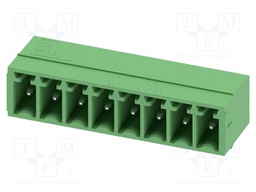 PCB headers, nominal cross section: 1.5 mm?, color: green, n