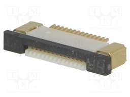 Connector: FFC (FPC); horizontal; PIN: 14; ZIF,top contacts; SMT