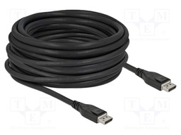 Cable; DisplayPort plug,both sides; DisplayPort 1.4; Len: 12m