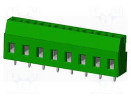 Connector: PCB terminal block; terminal; Plating: tinned; on PCBs