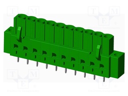Connector: pluggable terminal block; socket; female; straight