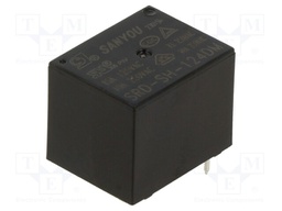 Relay: electromagnetic; SPST-NO; 10A; THT; Series: SRD; 100mΩ