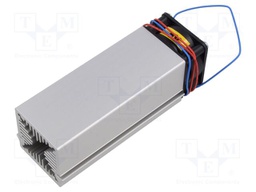 Heatsink: extruded; natural; L: 100mm; W: 40mm; H: 40mm; 1.15K/W; 5VDC