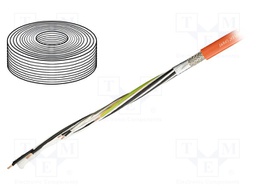 Wire: control cable; chainflex® CF897; 4G2,5mm2 + 2x1,5mm2; PUR