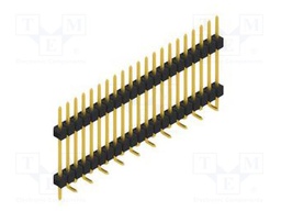 Connector: pin strips; pin header; male; PIN: 21; 2.54mm; SMT; 1x21