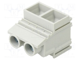 Connector: PCB terminal block; VP; 65A; 600V; PIN: 2; on PCBs