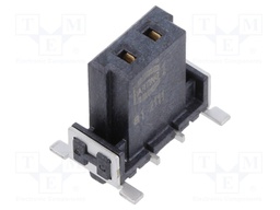 Connector: PCB to PCB; female; PIN: 2; 2.54mm; -55÷125°C; 25A; SMT