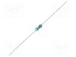 Through Hole Resistor, 100 kohm, LR Series, 600 mW, ± 1%, Axial Leaded, 350 V
