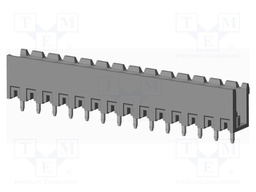 Connector: pluggable terminal block; socket; male; on PCBs