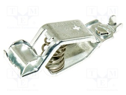 Crocodile clip; 25A; Grip capac: max.19mm; Overall len: 72mm