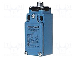 Limit switch; pin plunger Ø10mm; NO + NC; 6A; max.600VAC; PG13,5