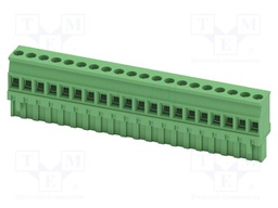 PCB connector, nominal cross section: 2.5 mm?, color: green,
