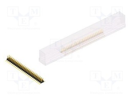 Connector: pin strips; pin header; male; PIN: 52; 2mm; SMT; 2x26