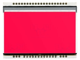 Backlight; LED; 68x51x3.6mm; red
